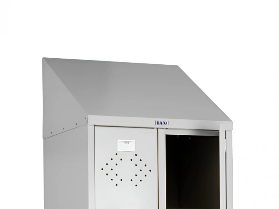 Шкаф LS-K-760 с антресолью + наклонная крыша