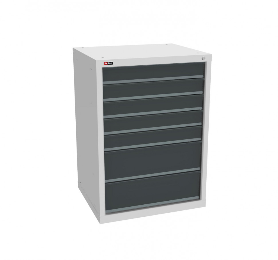 Тумба инструментальная ДиКом ВЛ-027, RAL 7038/7016