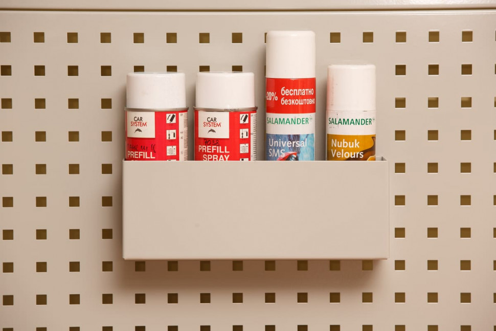 Лоток навесной на экран