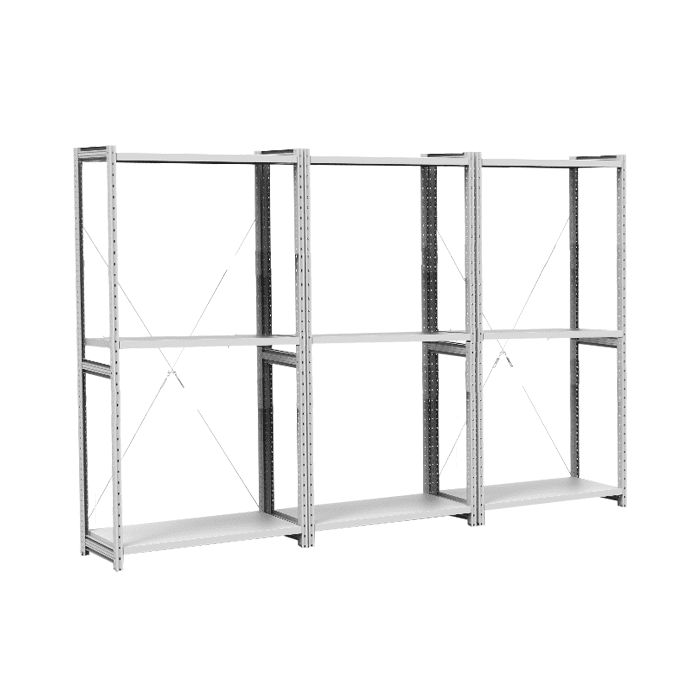 Стеллаж СКУ 2485х1266х300 с 3 полками ОС