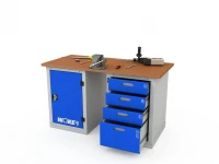 Верстак двухтумбовый WOKER PRO 2104.F40.1200
