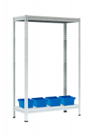 Стеллаж МС-Т 2500х1551х530 мм 2 яруса настил металл