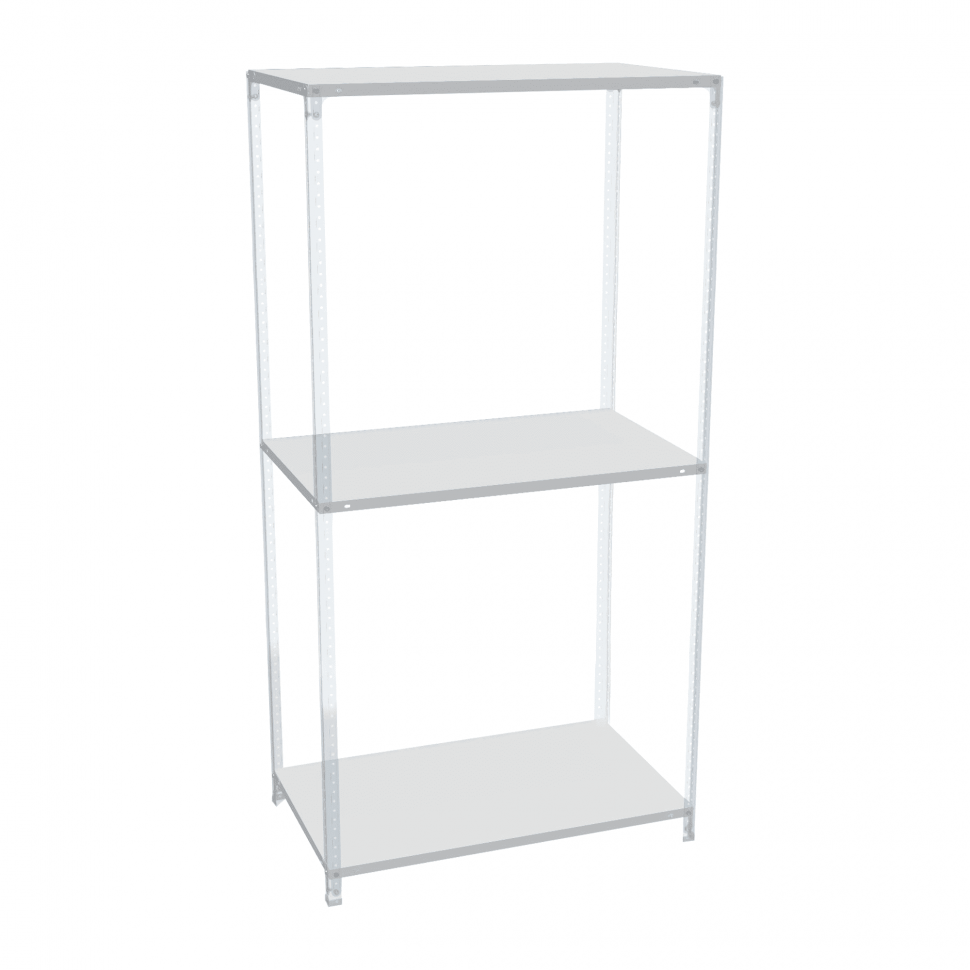 Стеллаж СТ-011 2000х1000х600 с 3 полками до 200 кг