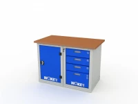 Верстак двухтумбовый WOKER PRO 2104.R34.1200