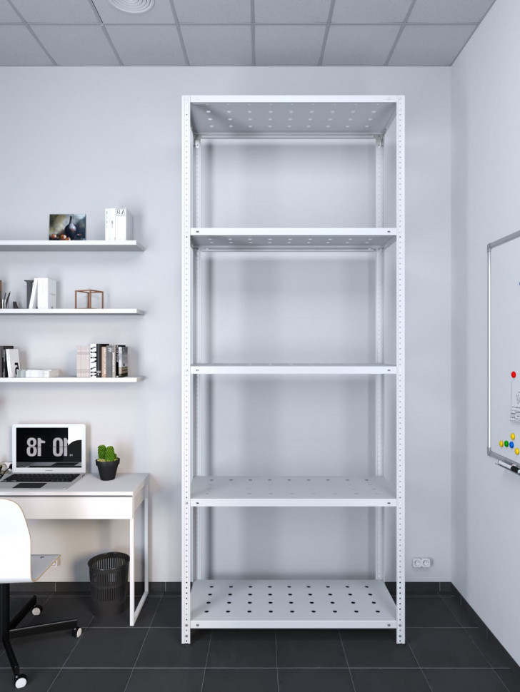 Стеллаж ТС Лайт перф. 2500х1000х300 5 полок