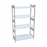 Стеллаж СТ-023 2200х1200х800 с 4 ярусами (рамы и настил - окрас) Стеллаж СТ-023 2200х1200х800 с 4 ярусами (рамы и настил - окрас)
