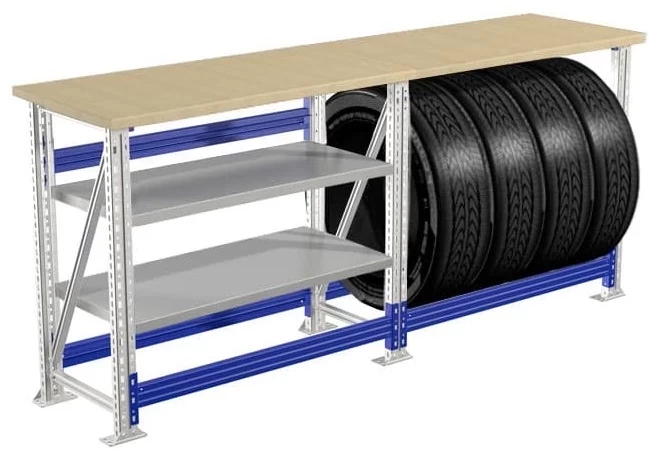 Верстак промышленный легкий M100.MF1/MF1/MF1.002.000