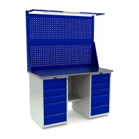 Верстак металлический комбинированный гаражный WT140.WD5/WD5.021