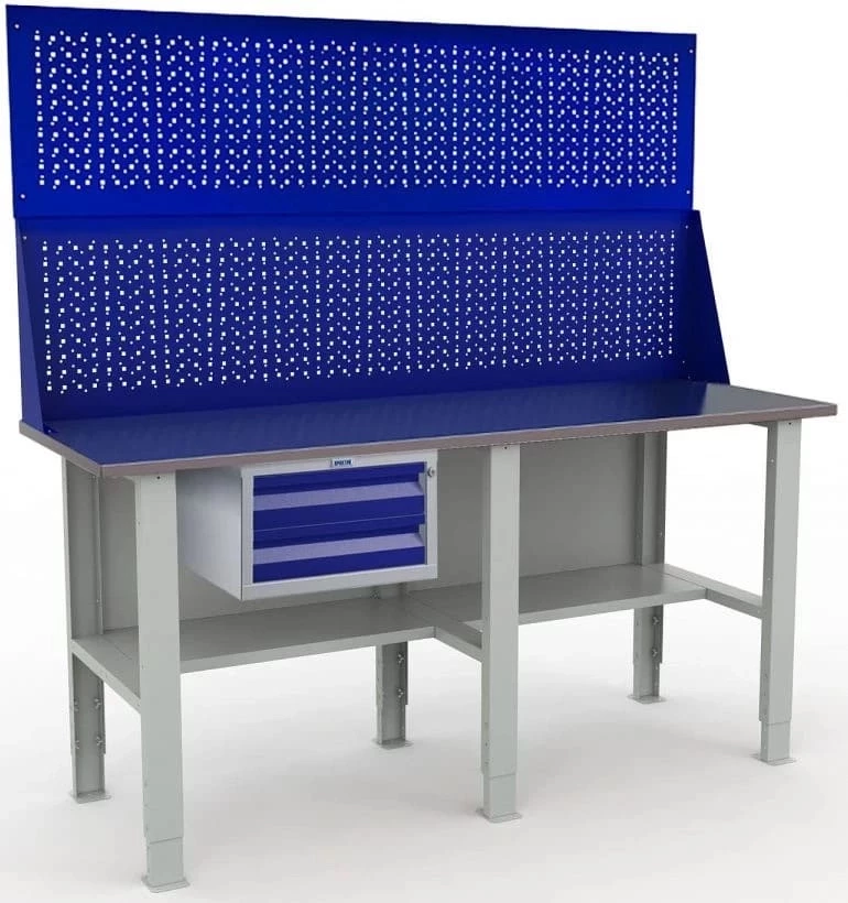 Верстак большой с двумя экранами для станка WTS200.F2/F2/F2.120