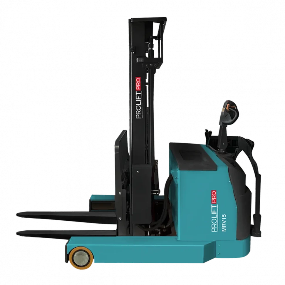 Электрический самоходный штабелер с выдвижной мачтой PROLIFT PRO MRV1535 Li-ion