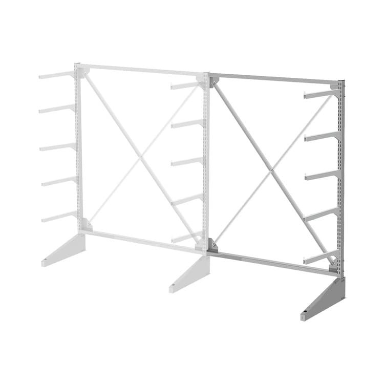 Стеллаж консольный односторонний Sortex 1920х1587х720 5 яруса ДС Стеллаж консольный односторонний Sortex 1920х1587х720 5 яруса ДС