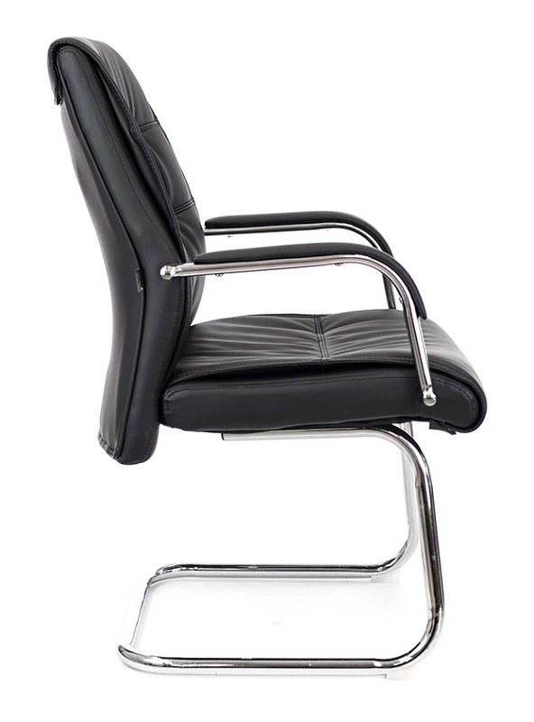 Кресло посетителя Bond экокожа черная Кресло посетителя Bond экокожа черная