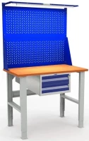 Верстак металлический для балкона мини W120.F2/F2.121