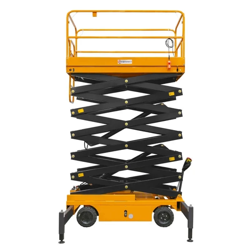 Подъемник ножничный самоходный SJY-0.5-11A (500 кг, высота подъема 11 м) SMART