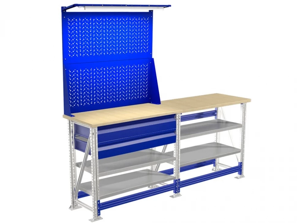 Верстак Практик Master M100.MF1/MF1/MF1.222.002.W Верстак Практик Master M100.MF1/MF1/MF1.222.002.W