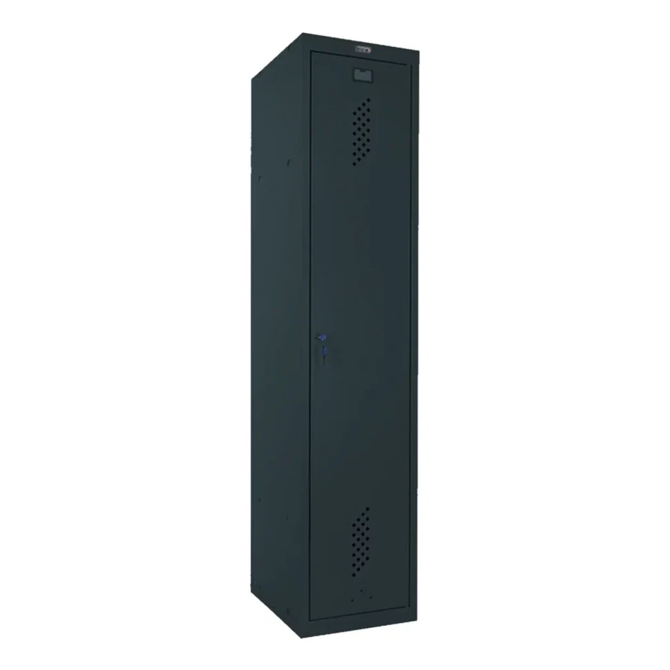 Шкаф металлический односекционный графит