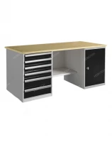 Верстак промышленный стационарный с полками W 200.PТ1.Т6.000