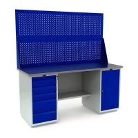 Верстак металлический комбинированный для дачи WT180.WD5/WD1.020