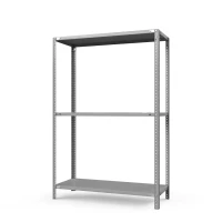 Стеллаж ТС-Лайт 1800х700х800 с 3 сплошными полками