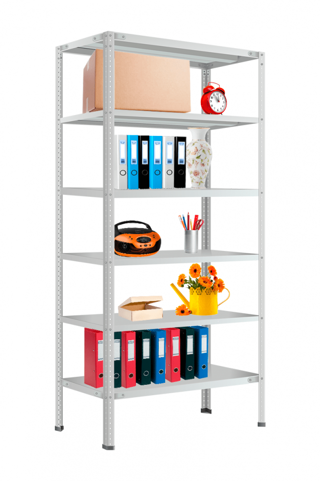 Стеллаж Титан МС-500 1200х700х300 мм 6 полок