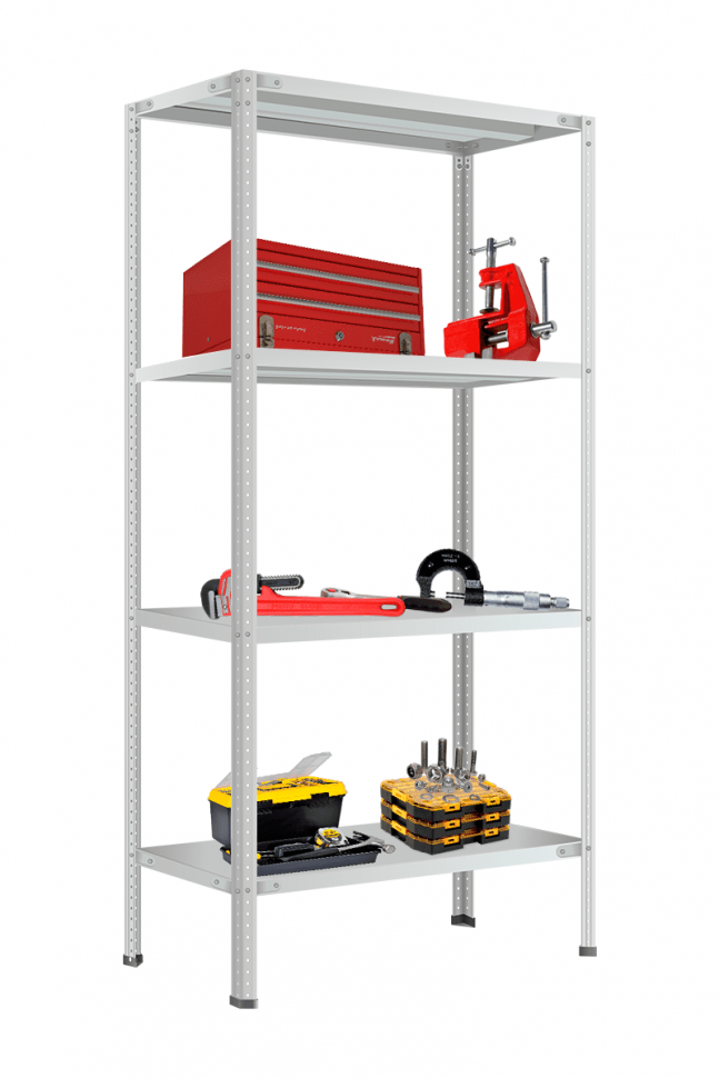 Стеллаж Титан МС-750 2200х700х400 мм 4 полки
