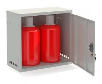 Шкаф для газовых баллонов ШГР 27-2  700х740х385 мм