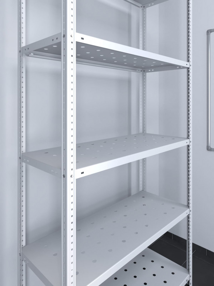 Стеллаж ТС Лайт перф. 2500х1200х800 6 полок