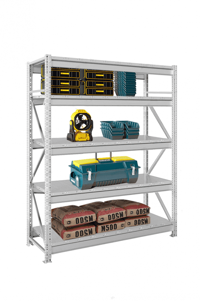 Стеллаж MS Pro Z 2000х1200х800 5 ярусов