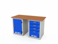 Верстак двухтумбовый WOKER PRO 2104.F40.1500