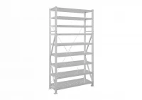 Стеллаж металлический MS U 3000х1500х400 9 полок перфорированные до 300 кг