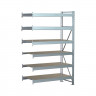 Стеллаж SGR-V 3000х1200х1000 6 ярусов (рамы, балки, настил - цинк) ДС