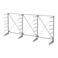 Стеллаж консольный односторонний Sortex 1920х4808х720 6 ярусов