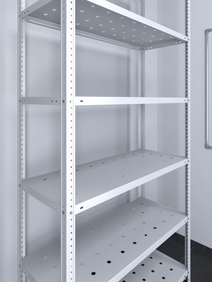Стеллаж ТС Лайт перф. 2500х1000х500 7 полок Стеллаж ТС Лайт перф. 2500х1000х500 7 полок