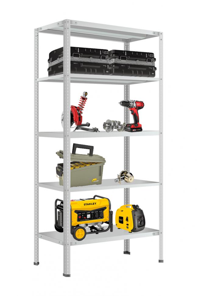 Стеллаж Титан МС-750 500х1500х300 мм 5 полок