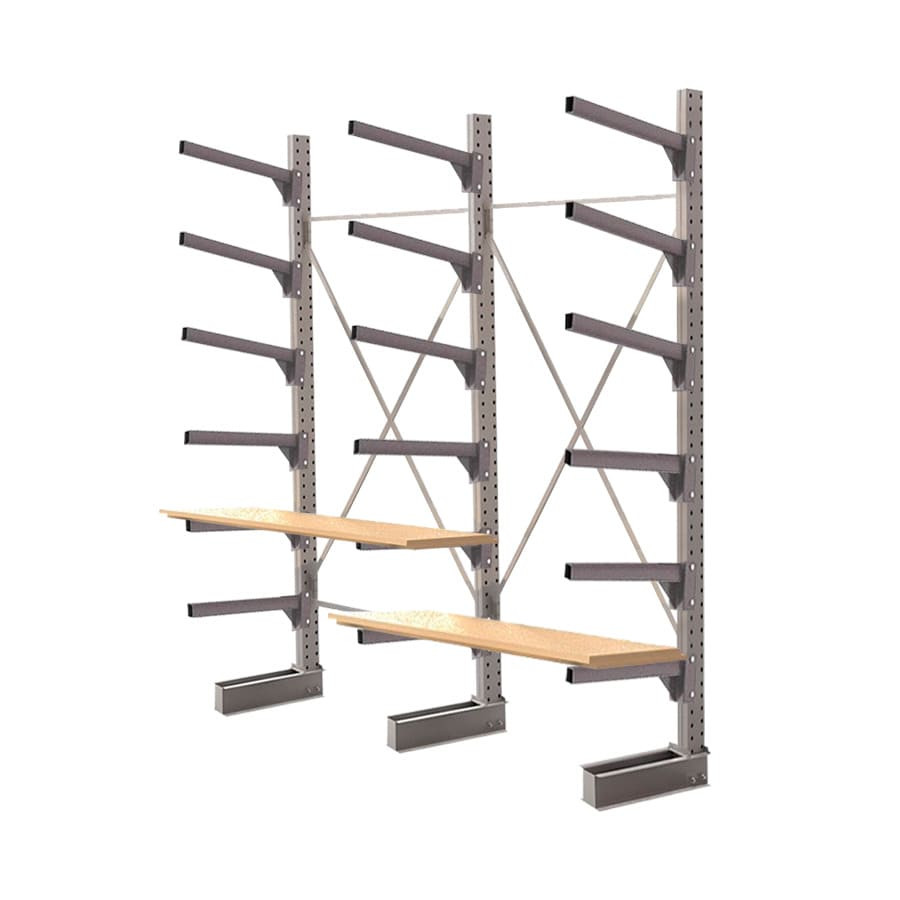 Стеллаж консольный односторонний КЛр 2500х3201х755 (600) 6 ярусов Стеллаж консольный односторонний КЛр 2500х3201х755 (600) 6 ярусов