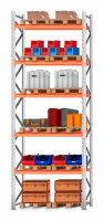 Стеллаж паллетный 5000х2200х1100 5 ярусов Р100.1.5Б120.2