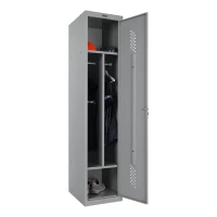 Шкаф металлический односекционный сигнальный серый