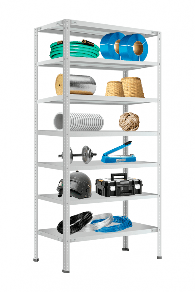 Стеллаж СТФ 1547-1,8 1800х1500х400 мм 7 полок