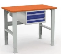 Верстак для квартиры с подвесным ящиком W120.F2/F2.100