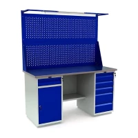 Верстак стационарный с двумя экранами WT160.WD2/WD5.021