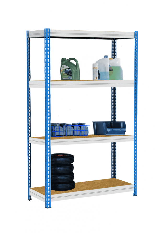 Стеллаж МКФ 15504-3,0 3000х1525х508 4 яруса