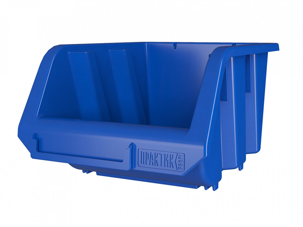 Ящик пластиковый Практик 250х230х150 синий