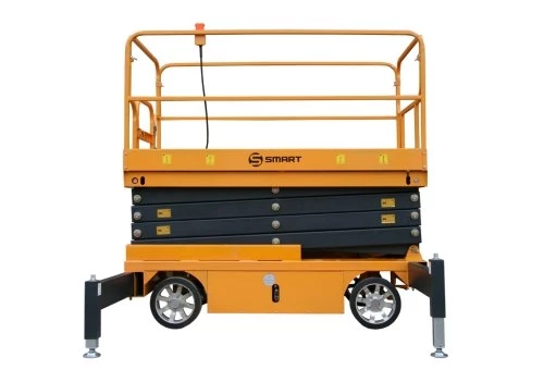 Подъемник ножничный несамоходный SJY-0.5-9 (380V, 500 кг, высота подъема 9 м) SMART