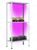 Стеллаж для цветов Невилон Флора 1600х700х500 c 3 полками