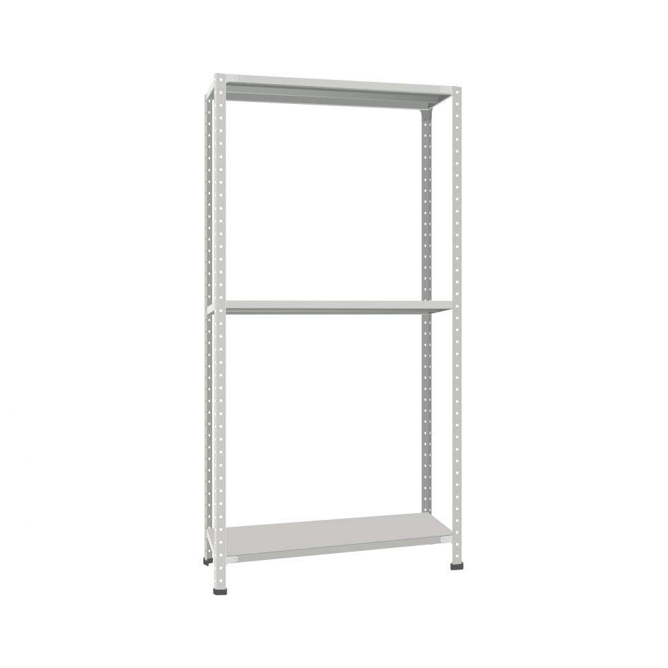 Стеллаж СТ-012 2200х1000х600 с 3 цинк полками до 140 кг