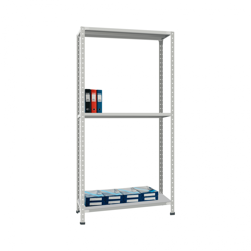Стеллаж СТ-012 2200х1000х600 с 3 цинк полками до 140 кг