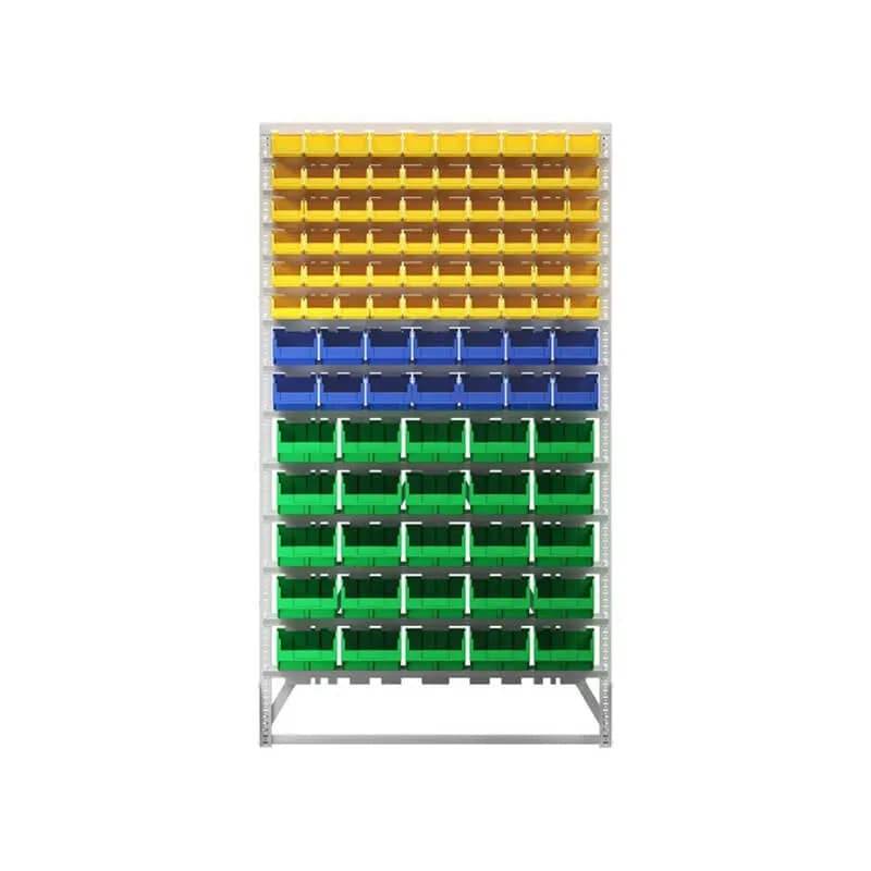 Стойка 1150х2000 односторонняя В1-06-02-05 (желтый/синий/зеленый)