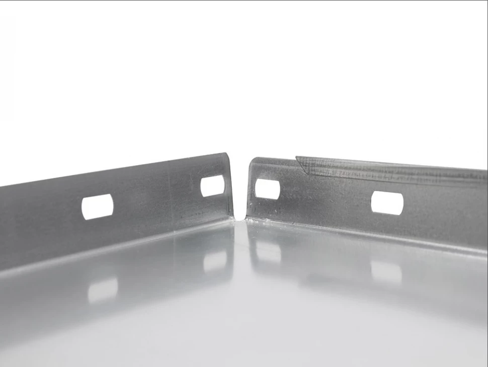 Стеллаж ES 150KD/75x30/4 1450х750х300 мм с 4 полками оцинк S24099033458