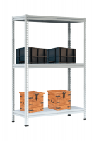 Стеллаж МС-Т 2500х1856х632 мм 3 яруса настил металл