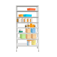 Стеллаж СТ-012 1800х1000х400 с 8 цинк полками до 250 кг